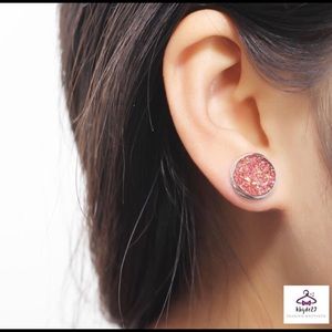 🌺Vintage Stud Pink Earrings